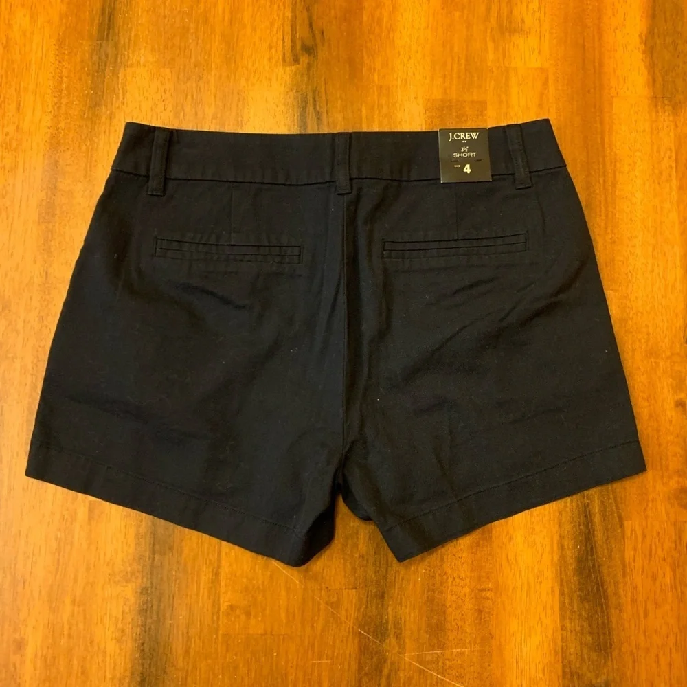 J. Crew NWT Shorts 4 Navy Blue 3.5